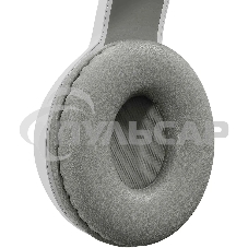 Гарнитура накладные Digma BT-15 белый/серый беспроводные bluetooth оголовье