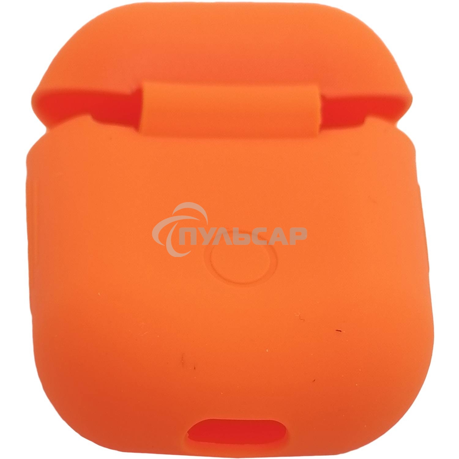 Силиконовый кейс для TWS наушников AirPods, оранжевый (SBECASE-001S-OR)