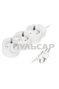 Удлинитель Smartbuy (SBE-16-3-05m-Z) 3 гн х 5,0 м белый