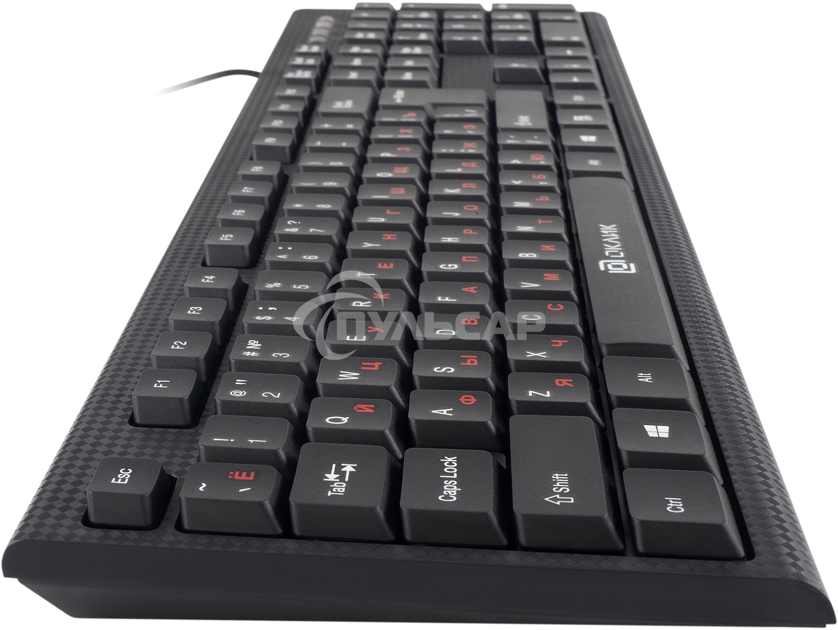 Комплект клавиатура + мышь Oklick 630M клав:черный мышь:черный USB