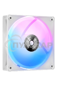 Вентилятор для корпуса Ocypus Delta F12 BK ARGB белый 120мм 2000rpm 4-pin