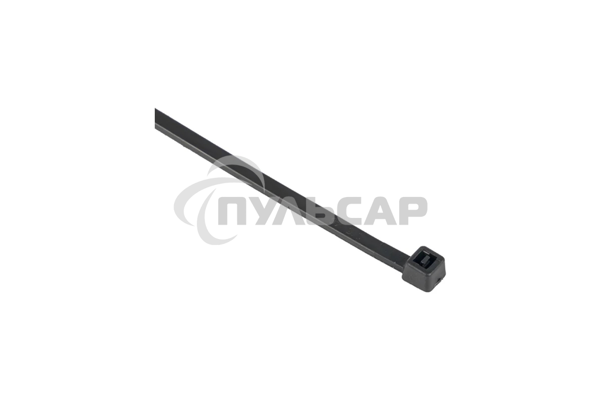 Хомут кабельный 2.5х100 нейл. черный (уп.100шт) EKF plc-cb-2.5x100