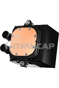 Система охлаждения/ PCCooler DS360 BK (310W, 360мм, LED temp., Black, ARGB Pump/ Fans: 3x120мм, 86.73CFM, 28dBA, 2200RPM/ Pump height 67мм, 28dBA, 3200RPM, Rad thickness 27мм/ S: 1851, 1700, 1200, 20XX, 115X, AM5, AM4)