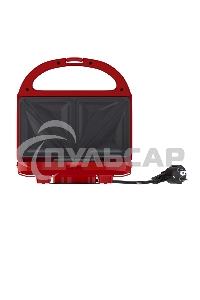Вафельница Maxvi SM752P красный