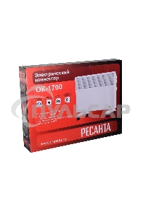 Конвектор Ресанта ОК-1700 белый, 1700 Вт, 17 м2, термостат
