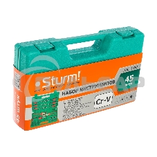 Набор отверток Sturm! 1040-02-SS7(ХРОМ-ВАНАДИЙ) и ГОЛОВОК (ВЫСОКОКА·чСТАЛЬ)