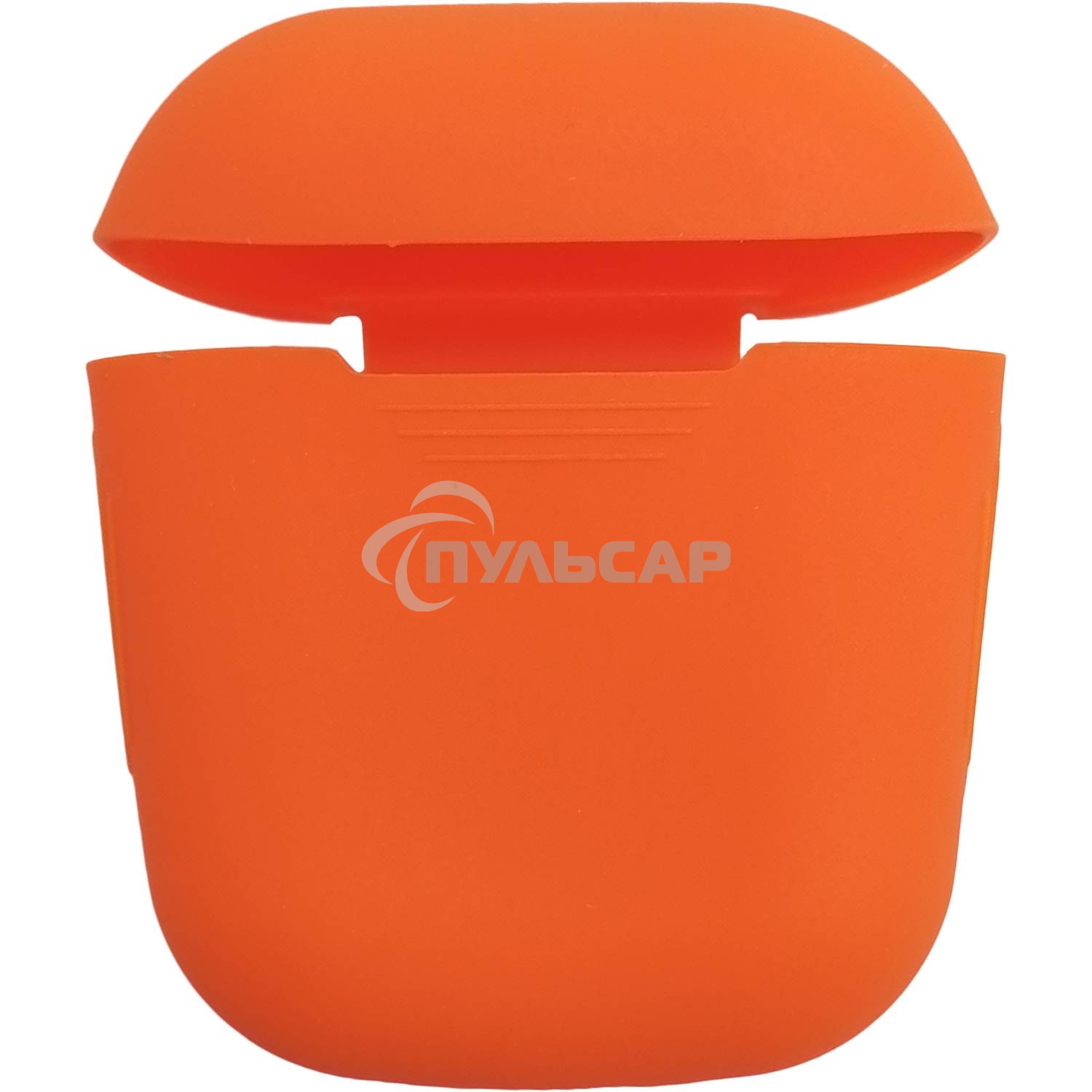 Силиконовый кейс для TWS наушников AirPods, оранжевый (SBECASE-001S-OR)