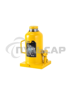 Домкрат бутылочный гидравлический Deli DQ71032 макс.грузоподъемность 32 т