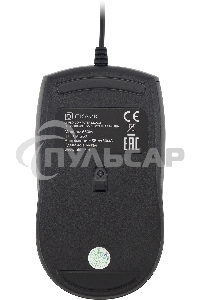 Комплект клавиатура + мышь Oklick 630M клав:черный мышь:черный USB