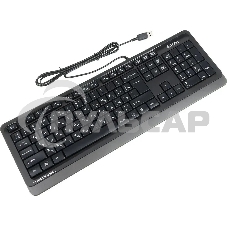 Клавиатура проводная A4Tech Fstyler FK10, USB, черный/серый