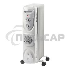 Обогреватель масляный Engy EN-1307F Classic (7 секций), белый, 2000 Вт, 25 м2, термостат