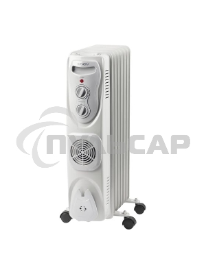 Обогреватель масляный Engy EN-1307F Classic (7 секций), белый, 2000 Вт, 25 м2, термостат