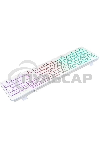 Клавиатура проводная Dialog Gan-Kata KGK-17U WHITE - игровая с RGb-подсветкой, USB, белая