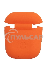 Силиконовый кейс для TWS наушников AirPods, оранжевый (SBECASE-001S-OR)