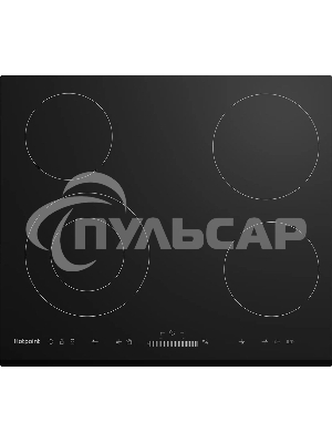 Электрическая варочная панель Hotpoint HR 6T2 B S, независимая, черный