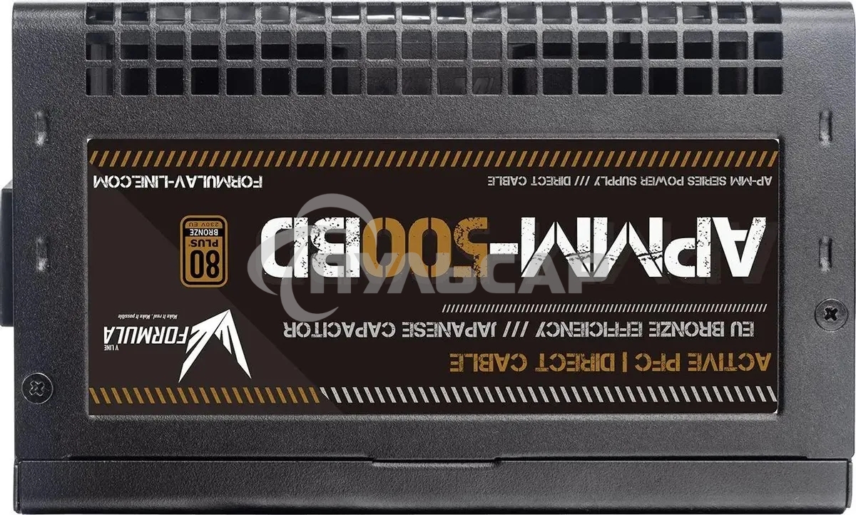 Блок питания Aerocool / Formula APMM-500BD, 500Вт, 80 PLUS Bronze, 120мм, черный