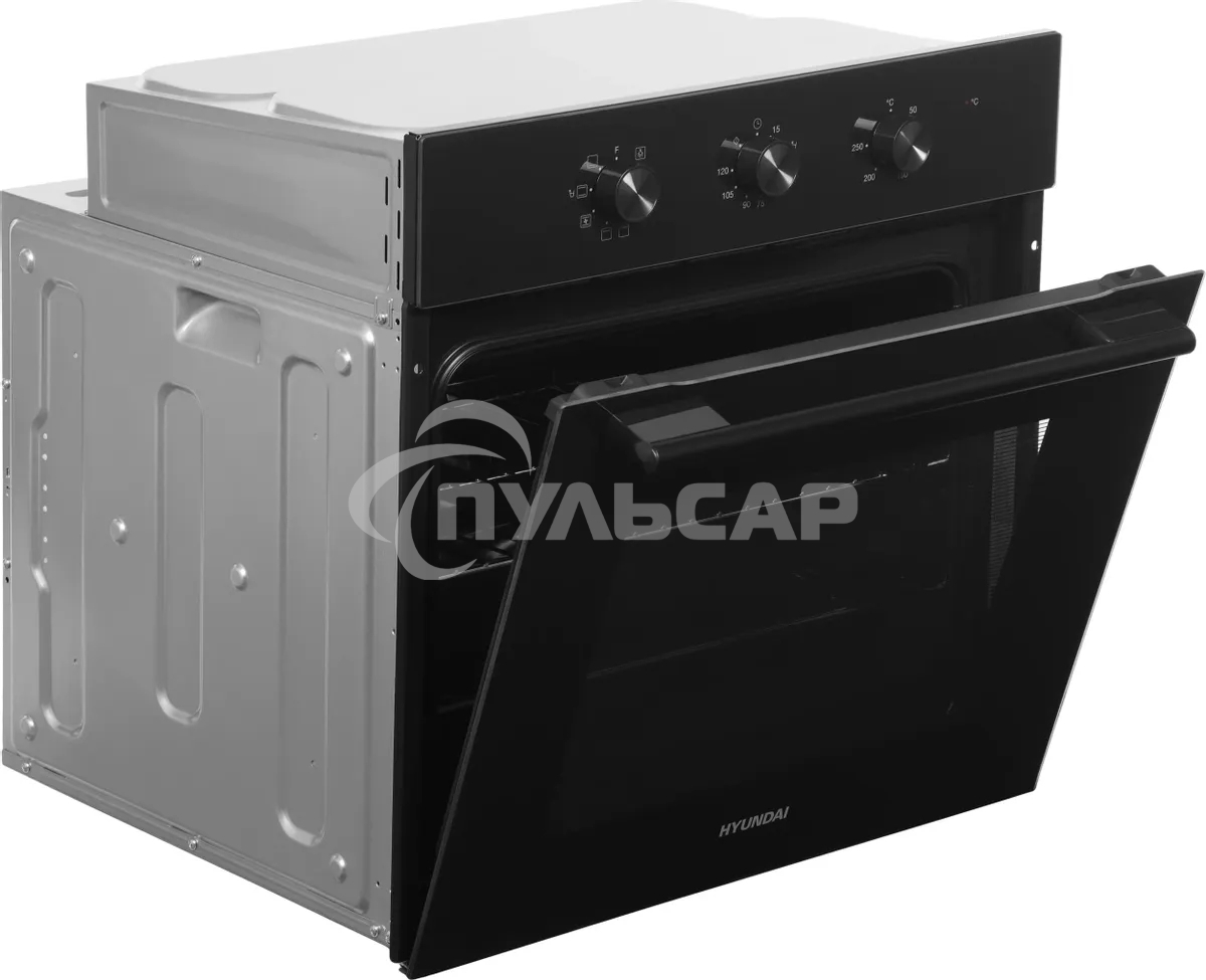 Духовой шкаф Электрический Hyundai HEO 6635 BG черный