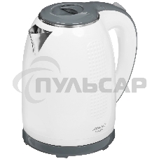 Чайник электрический Atlanta ATH-2427 белый двухстенный