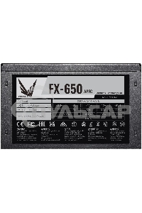 Блок питания Aerocool / Formula FX-650, 650Вт 120мм, черный (аналог Aerocool ECO-650W)