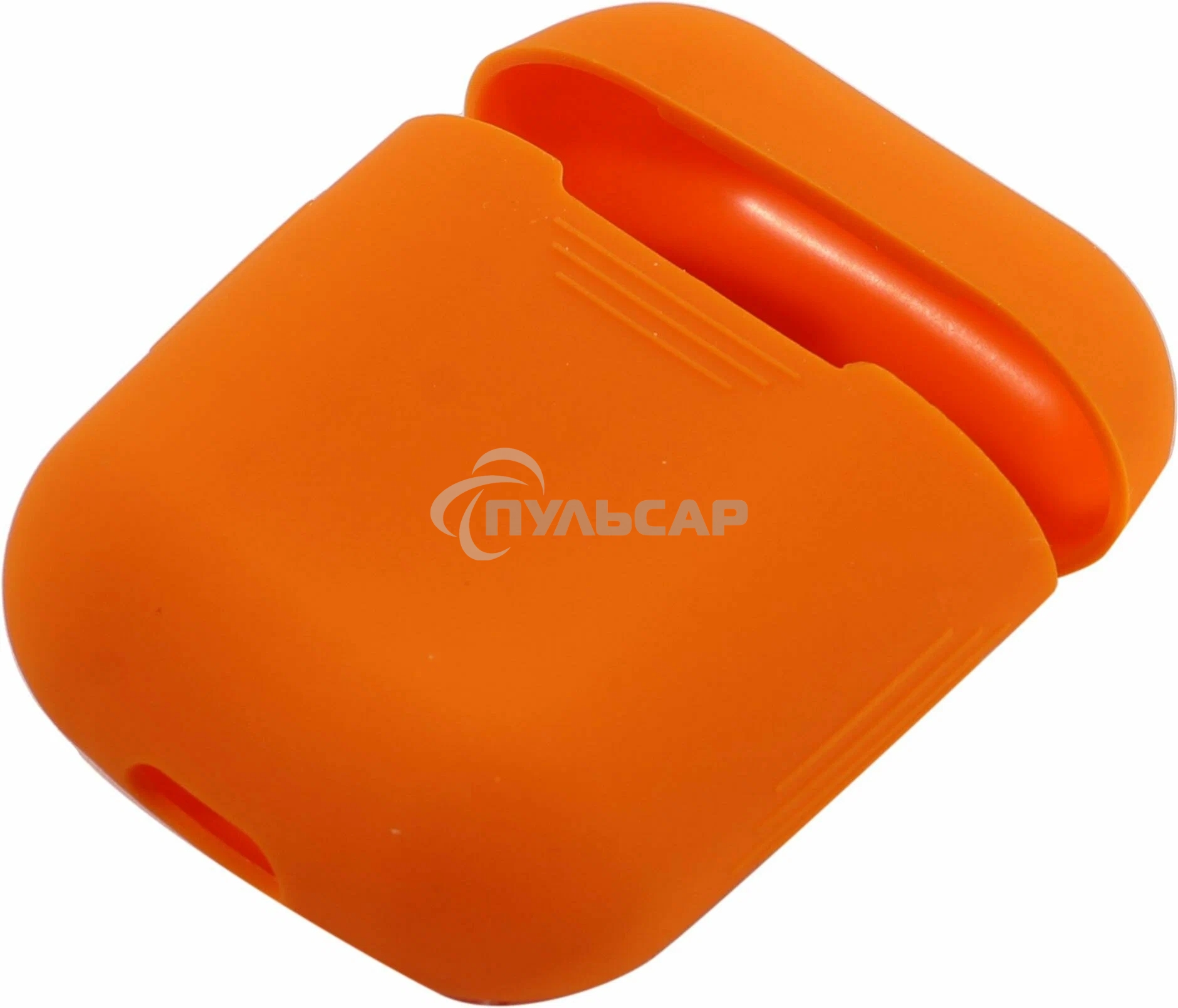 Силиконовый кейс для TWS наушников AirPods, оранжевый (SBECASE-001S-OR)