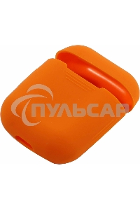 Силиконовый кейс для TWS наушников AirPods, оранжевый (SBECASE-001S-OR)