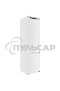 Встраиваемый холодильник Maunfeld MBF193SLFWGR Inverter белый двухкамерный 229/76 л морозилка снизу