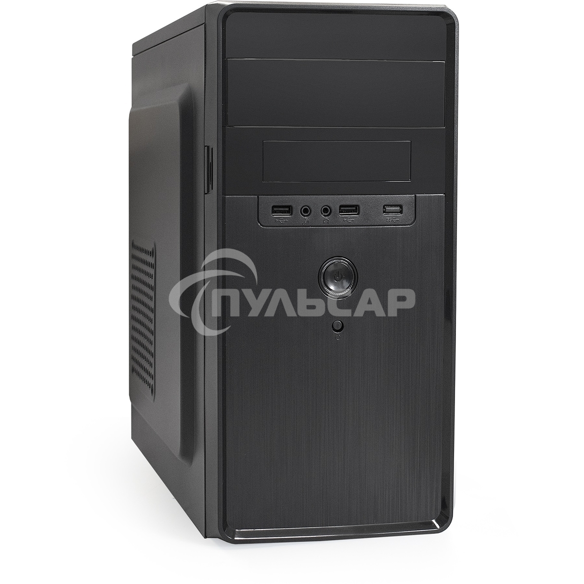 Компьютерный корпус Minitower ExeGate EX286412RUS BA-309 (mATX, без БП, 2*USB, HD аудио, черный)