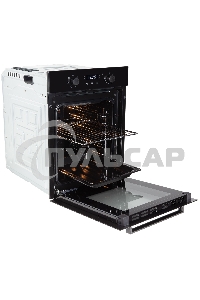 Духовой шкаф электрический Zigmund & Shtain E 173 B черный, 51 л