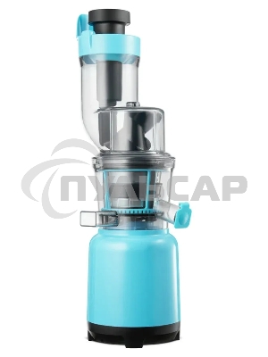 Соковыжималка шнековая Hyundai HY-JS6534 300Вт рез.сок.:600мл. светло-синий