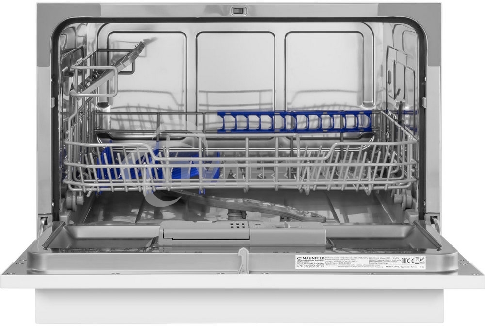 Встраиваемая посудомоечная машина Maunfeld MLP-06DW, белый, 44.8 см, 6 компл., 49 дБ, класс A+
