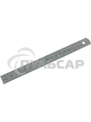 Линейка измерительная, 150 мм, металлическая Россия