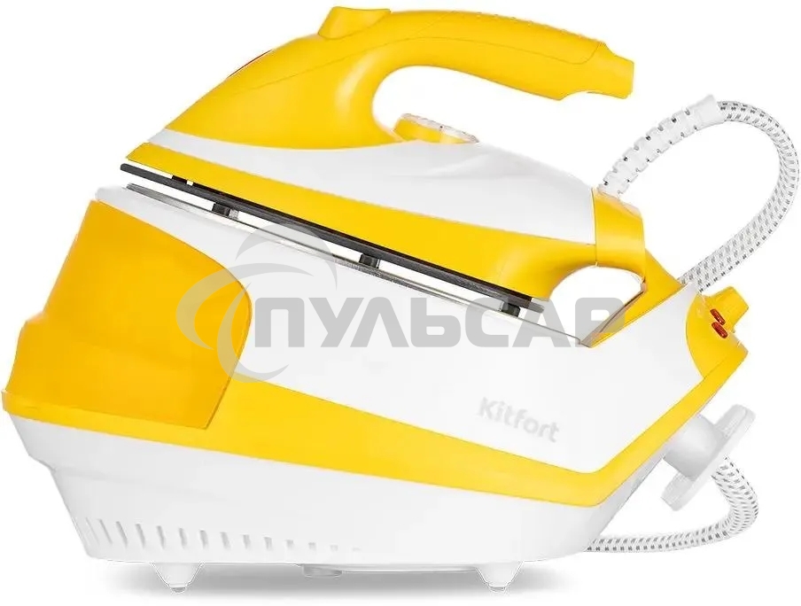 Парогенератор Kitfort КТ-9135-1 2000Вт желтый/белый