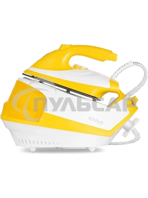 Парогенератор Kitfort КТ-9135-1 2000Вт желтый/белый