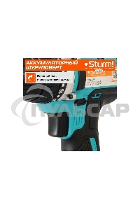 Дрель-шуруповерт Sturm CD3620, Аккумуляторная, 20В, 2 АКБ, Кейс