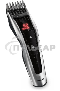 Машинка для стрижки Philips HC9420/15 серебристый/черный (насадок в компл:3шт)