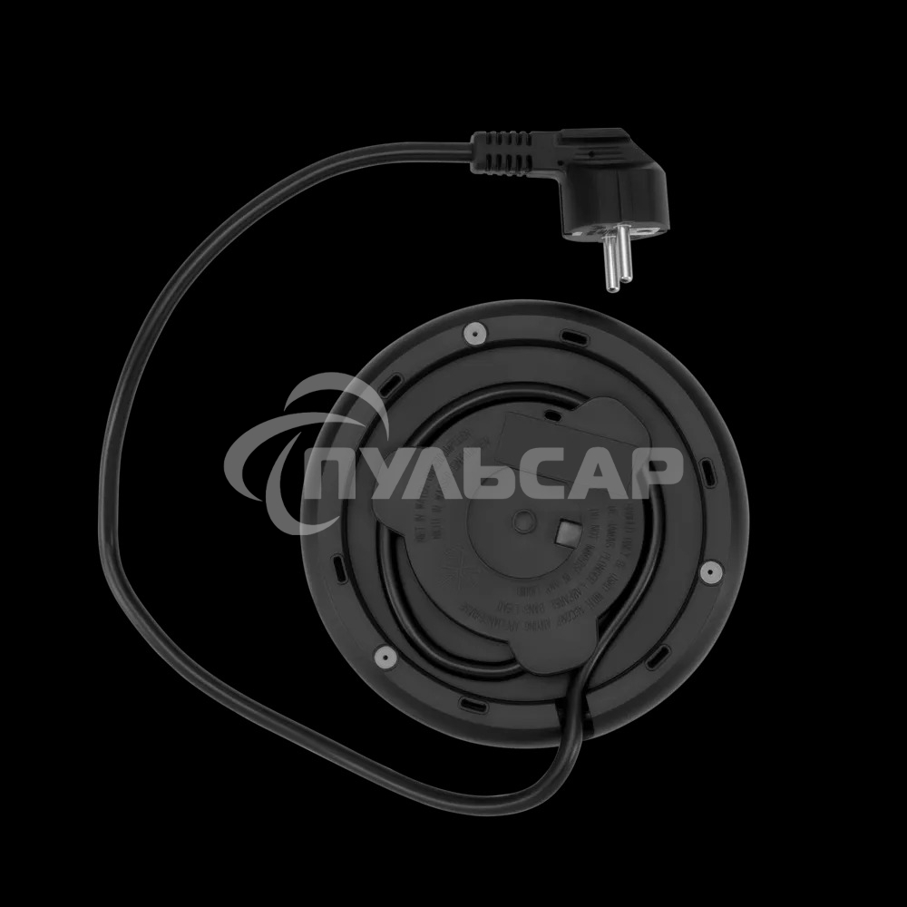 Чайник электрический Polaris PWK-1797-СGL, 2200вт, 1,8л, стекло, черный