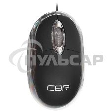 Мышь проводная CBR CM 122 черный, 1000 dpi, USB, кнопки - 3