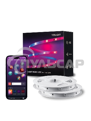 Лента светодиодная умная Yeelight, 12 метров / RGBIC+ BLE / YLYDD-0039