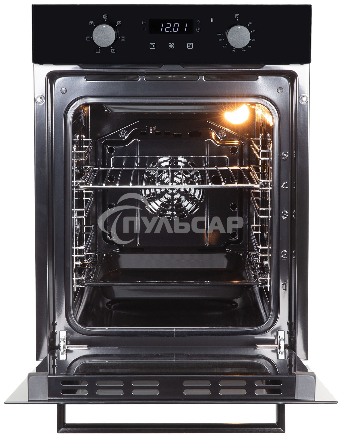 Духовой шкаф электрический Zigmund & Shtain E 173 B черный, 51 л