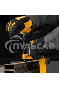 Струбцина Denzel G-образная усиленная, 75 мм