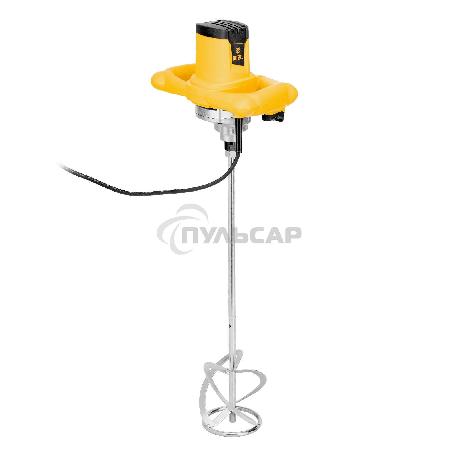 Миксер строительный Denzel EM-1-1200, 1200 Вт, 0-680 об/мин