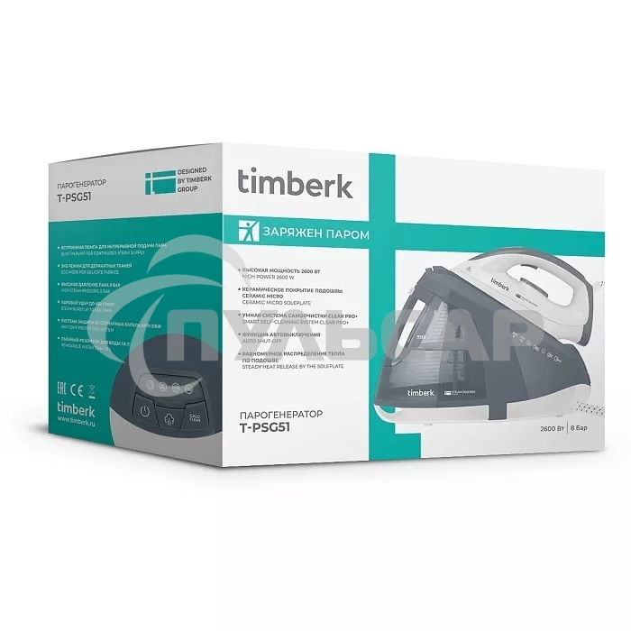 Парогенератор Timberk T-PSG51 (белый)