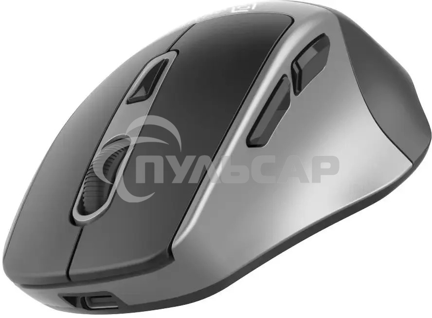 Мышь беспроводная Oklick 516MW черный/серебристый, 1600 dpi, радиоканал, Bluetooth, USB, кнопки - 6