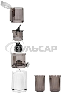 Соковыжималка шнековая Scarlett SC-JE50S63 400Вт рез.сок.:600мл. белый