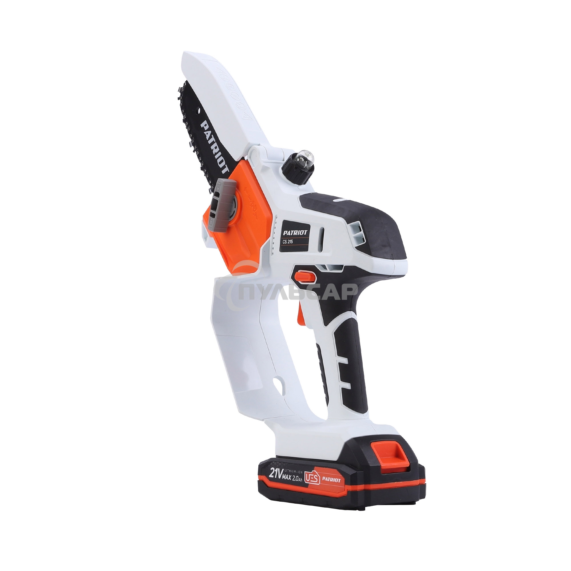 Пила цепная аккумуляторная PATRIOT CS 215 21В UES мини