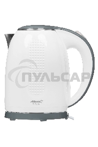 Чайник электрический Atlanta ATH-2427 белый двухстенный