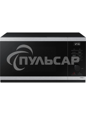 Микроволновая печь Samsung MG23DG4524ATBW нержавеющая сталь/черный 23л. 800Вт переключатели - поворотный механизм