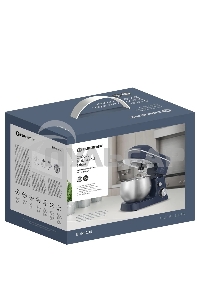 Миксер планетарный Eurostek EHM-204 чаша 5 л, 2000 Вт, синий