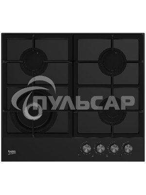 Газовая варочная панель Beko HILW 64225 S, черный