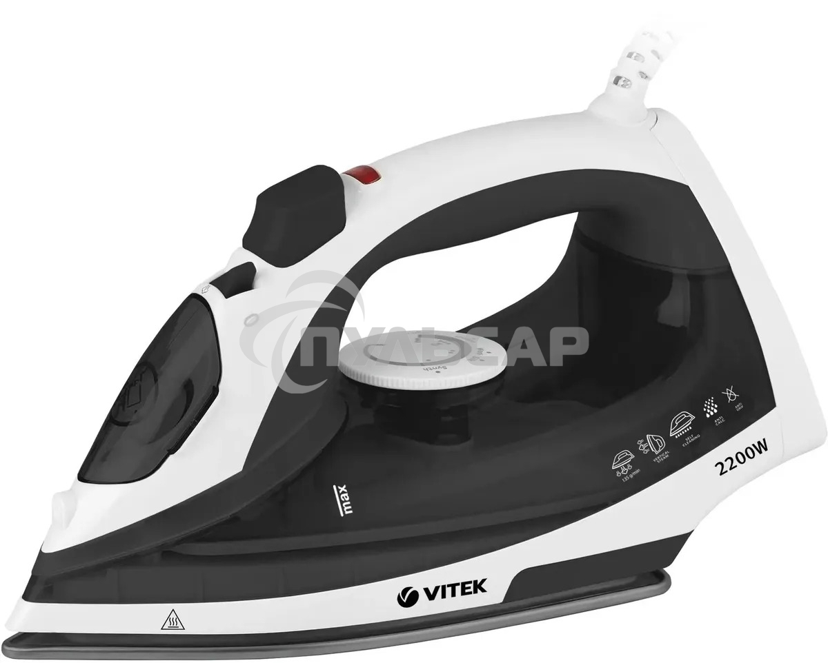 Утюг Vitek Metropolis VT-8338 серый/белый